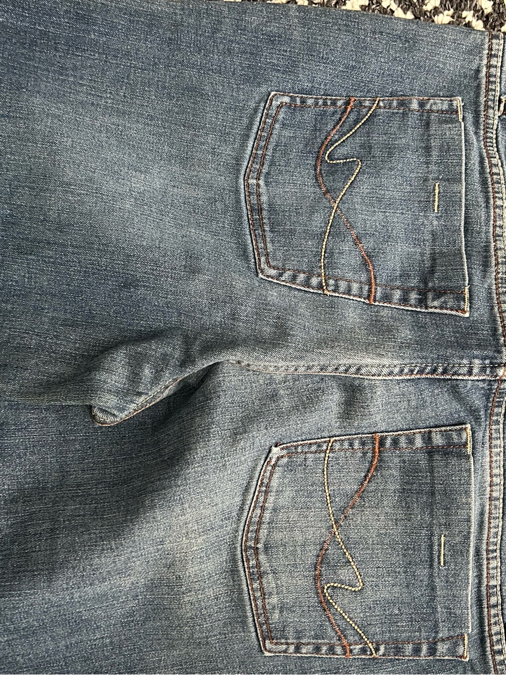 Faded Glory Classic Stretch Flare Women’s Blue Denim Jeans - Picture 6 of 7
